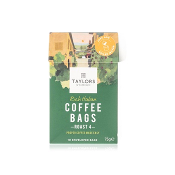 Taylors of Harrogate Rich Italian Coffee Bags 75g