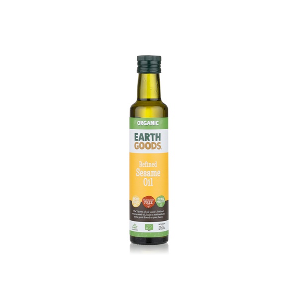 Earth Goods Organic Refined Sesame Seed Oil 250ml