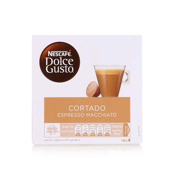 Nescafe Dolce Gusto Cortado Espresso Macchiato Capsules 16s 100.8g
