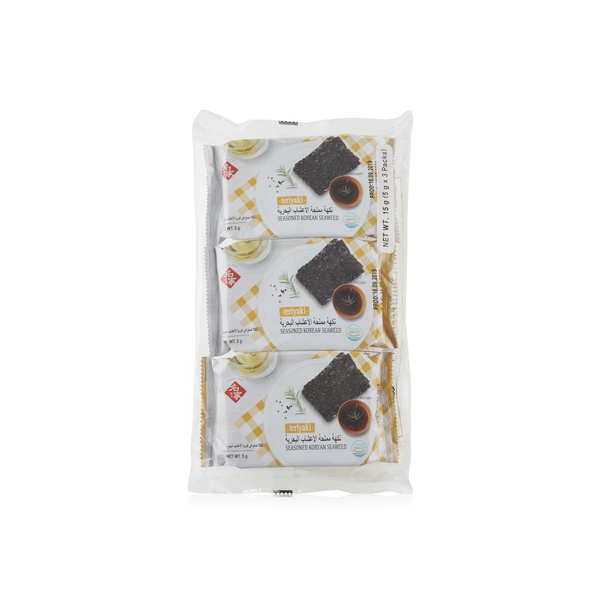 Samhae Korean Seaweed Teriyaki 3 x 5g