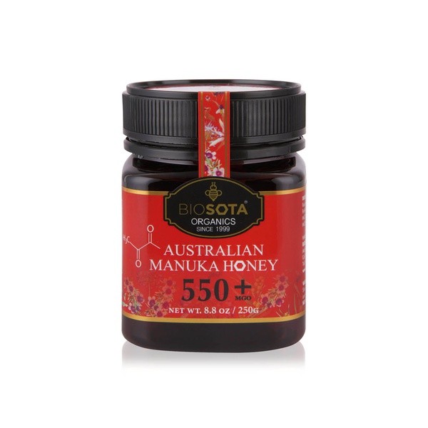 Biosota Organics Manuka Honey MGO 550+ 250g