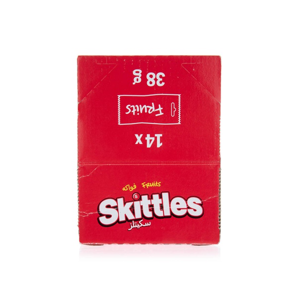 اشتري Skittles fruits 38g x 14 في الامارات