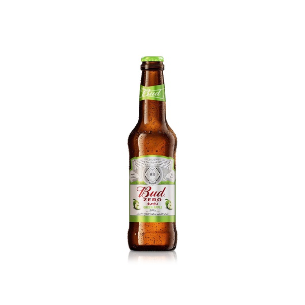Budweiser Zero Non-Alcoholic Apple Beer Bottle 330ml