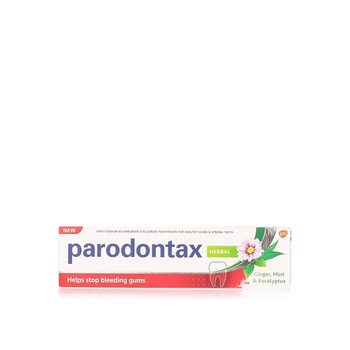 Parodontax Herbal Toothpaste Ginger, Mint & Eucalyptus 75ml