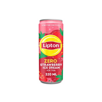 Lipton Ice Tea Strawberry Ice Dream Zero Can 320ml