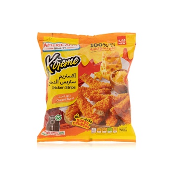 Americana Frozen Xtreme Cheese Chicken Strips 700G