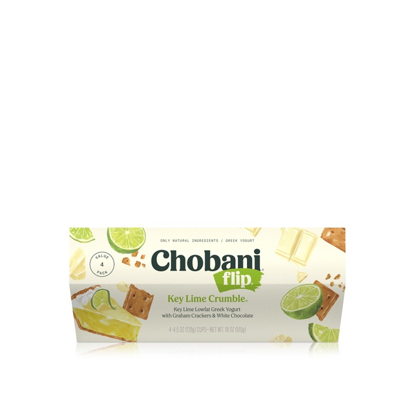 Chobani Flip Key Lime Crumble Greek Yoghurt Pack x 4