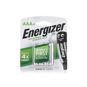 Energizer Recharge Power Plus AAA Batteries x 4