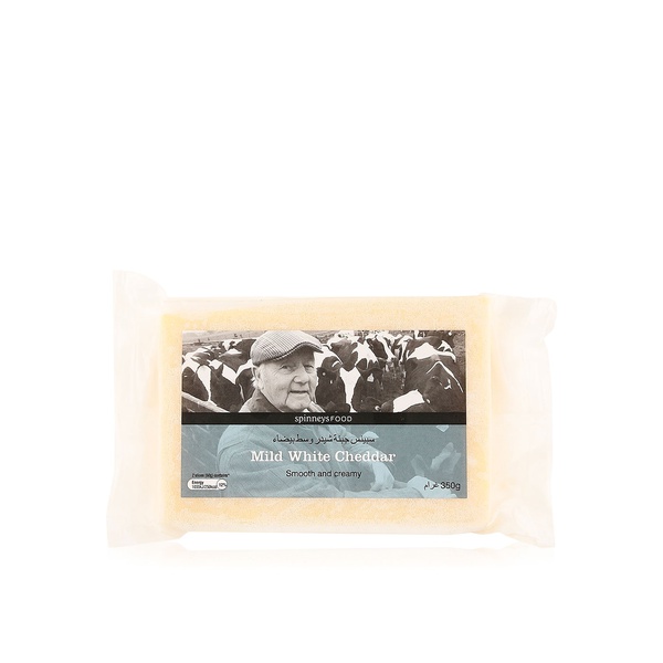 Spinneysfood Mild White Cheddar 350g