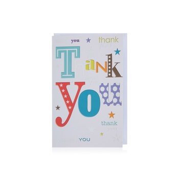 UK Greetings Thank You Card