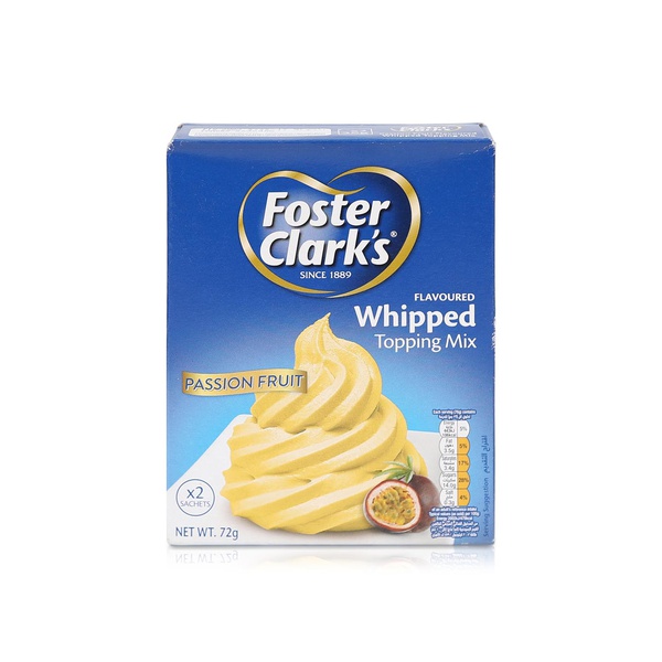 Foster Clark's Whipped Topping Mix Passion Fruit 72g