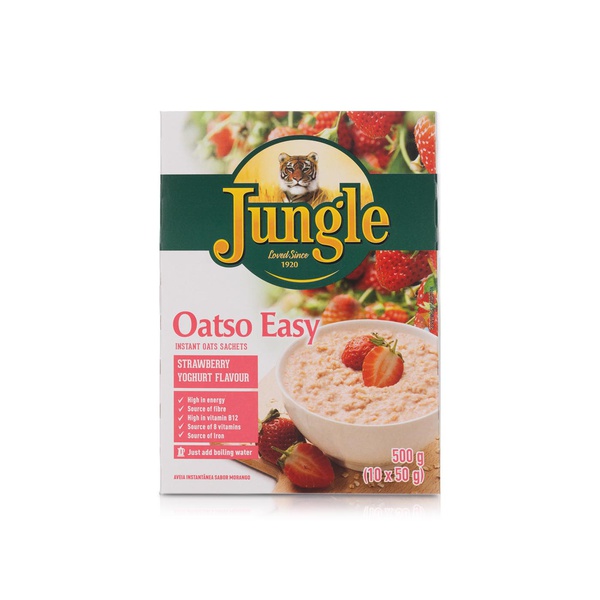 Jungle Oatso Easy Strawbery Yoghurt 500g