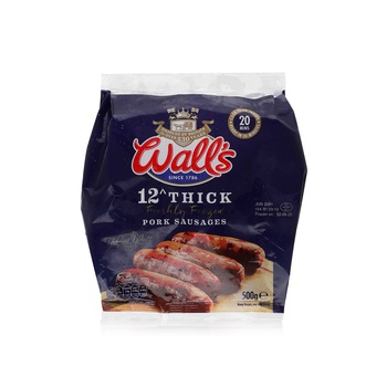 Walls Pork Sausages x 12 500g