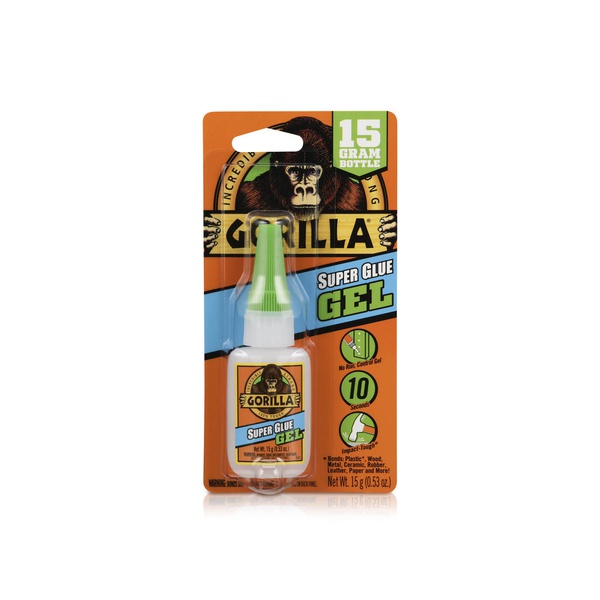 Gorilla Super Glue Gel 15g