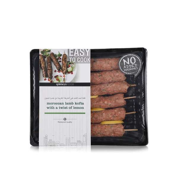 Spinneysfood Moroccan Lamb Kofta with Lemon