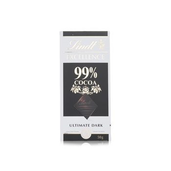 Lindt 99% Excellence Dark Chocolate 50g