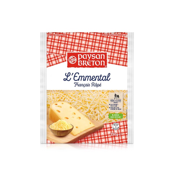 Paysan Breton Shredded Emmental 350g
