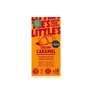 Little's Creamy Caramel Flavour Infused Coffee Capsules 10s
