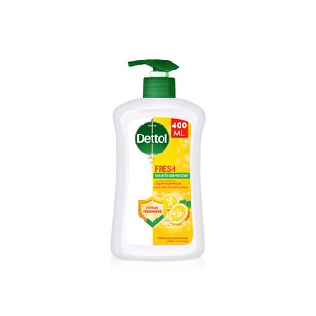 Dettol Fresh Citrus & Orange Blossom Scent Liquid Handwash Pump 400ml
