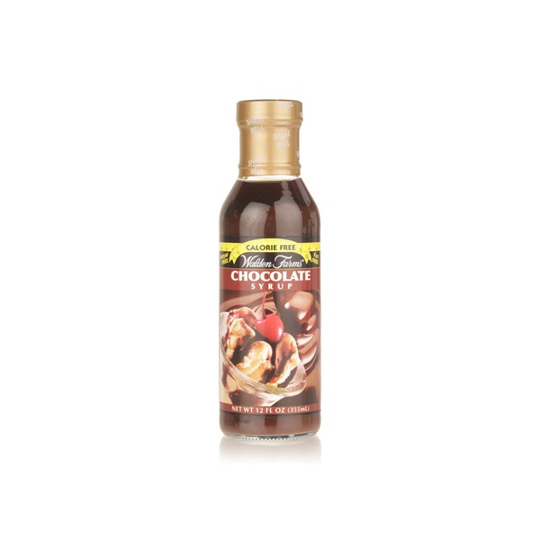Walden Foods calorie free chocolate syrup 355ml Spinneys UAE