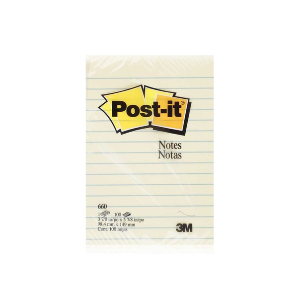 Postit ruled notes x100 Spinneys UAE