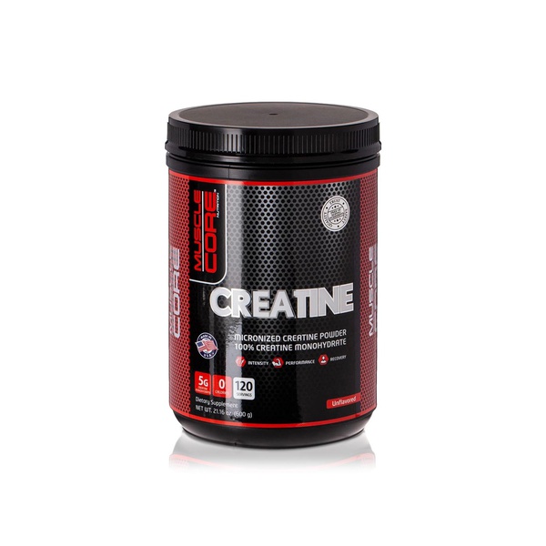 Muscle Core Creatine Unflavoured 600g