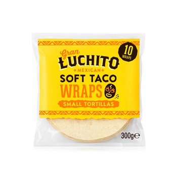 Gran Luchito Soft Wheat Street Tacos x 10 300g