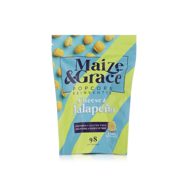 Maize & Grace Cheese and Jalapeno Popcorn 46g