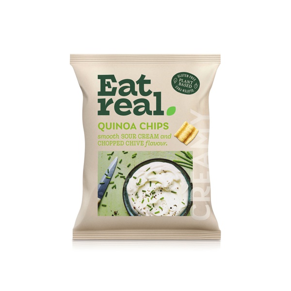 Eat Real Sour Cream Quinoa Chips 40g