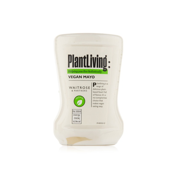 Waitrose Plantliving Vegan Mayonnaise 280ml