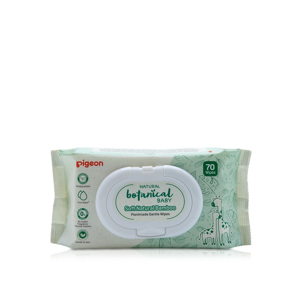 Pigeon Natural Botanical Baby Wipes x 70