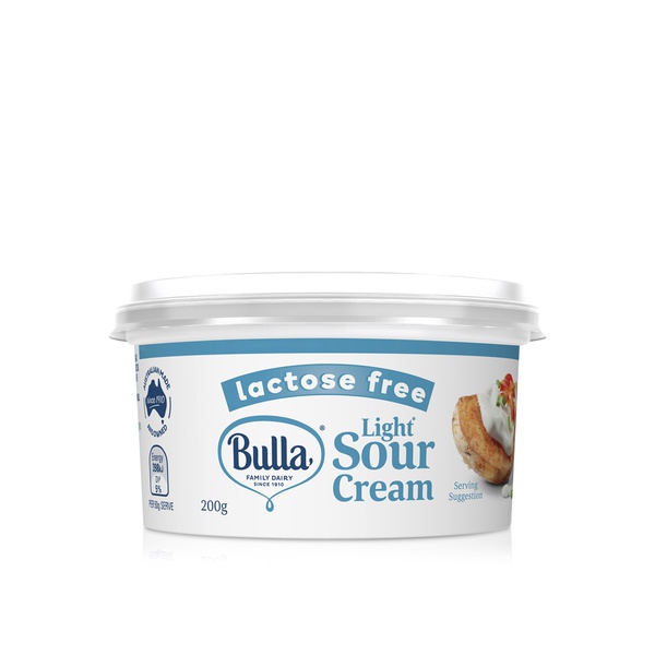 Bulla Lactose Free Light Sour Cream 200ml