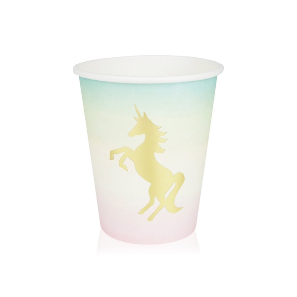 Talking Tables We Heart Unicorns Paper Cup 12 Pack - Spinneys UAE