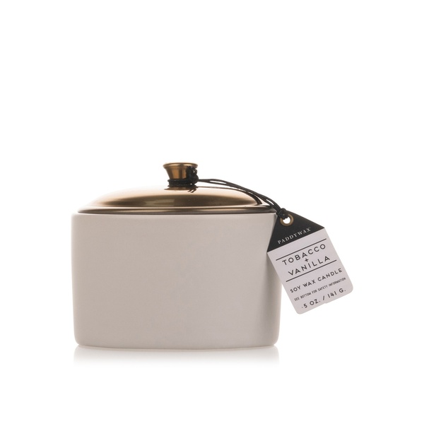 Paddywax Hygge 5oz Candle Tobacco and Vanilla