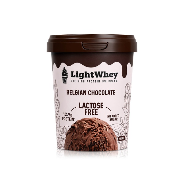 LightWhey Belgian Chocolate Ice Cream 450ml