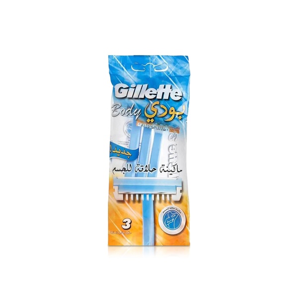 Gillette Body Disposable Shaving Razors x 3