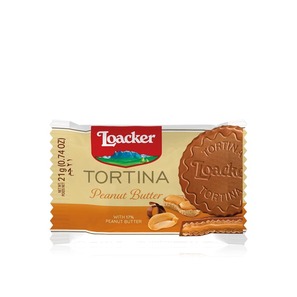 اشتري Loacker tortina peanut butter 21g في الامارات