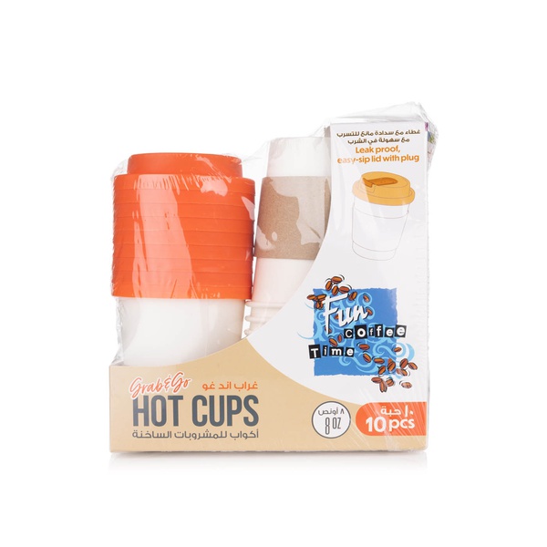 Fun Hot Cups Grab & Go