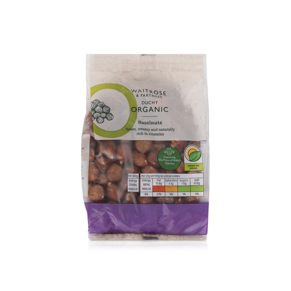 Waitrose Duchy Organic Hazelnuts 150g