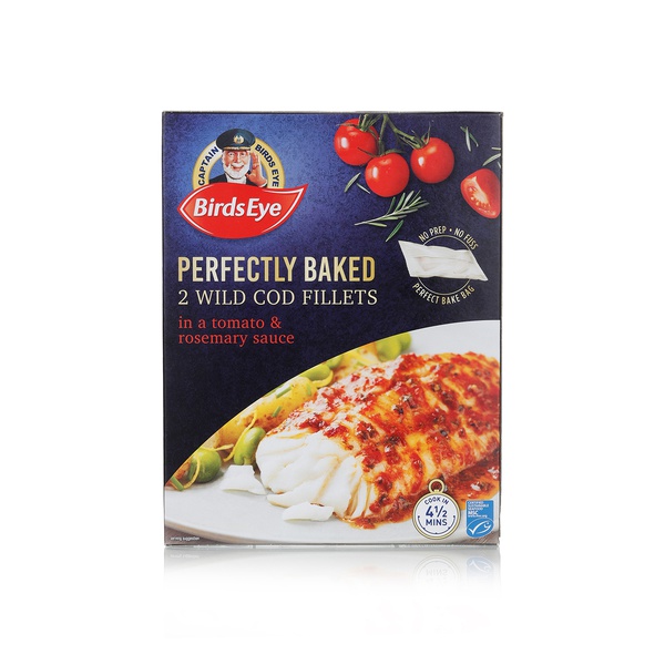 Buy Birds Eye cod fillets with tomato & rosemary 260g in UAE