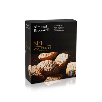 Waitrose No.1 Italian Almond Ricciarelli Cookies 180g