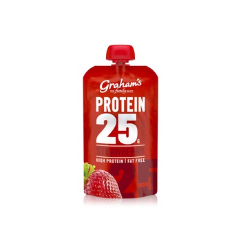 Graham's 25g Protein Strawberry Yoghurt Pouch 200g