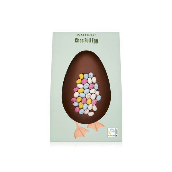 Waitrose Choc Full Egg Chocolate 215g