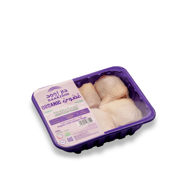 Daarzood Organic Chicken Thighs 500g