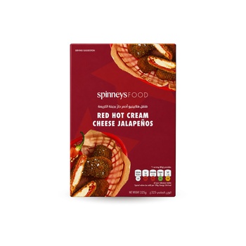 Spinneysfood Frozen Red Hot Cream Cheese Jalapeños 325g