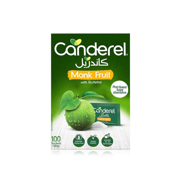 Canderel Monk Fruit Plant-Based Sugar Alternative 150g x 100