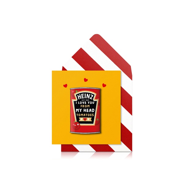 Tache Heinz I Love You from My Head Tomatoes Card