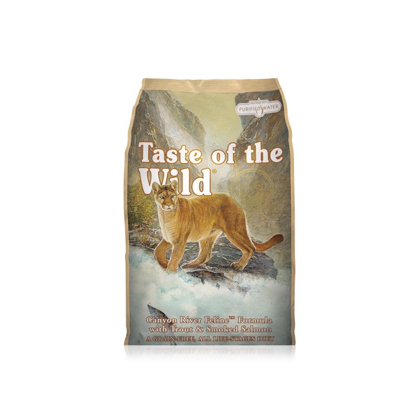 Taste of the Wild Canyon River Cat Food Trout and Smoked Salmon 2kg
