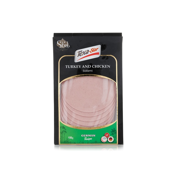 Texa Star Sliced Turkey & Chicken Salami 150g