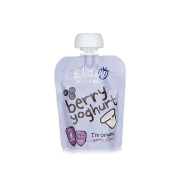 Ella's Kitchen Organic Berry Greek Yoghurt 6+ Months 90g